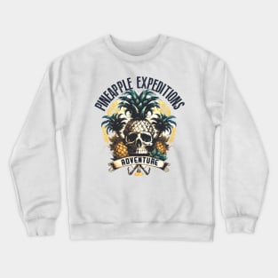 Pineapple Expeditions Design Crewneck Sweatshirt